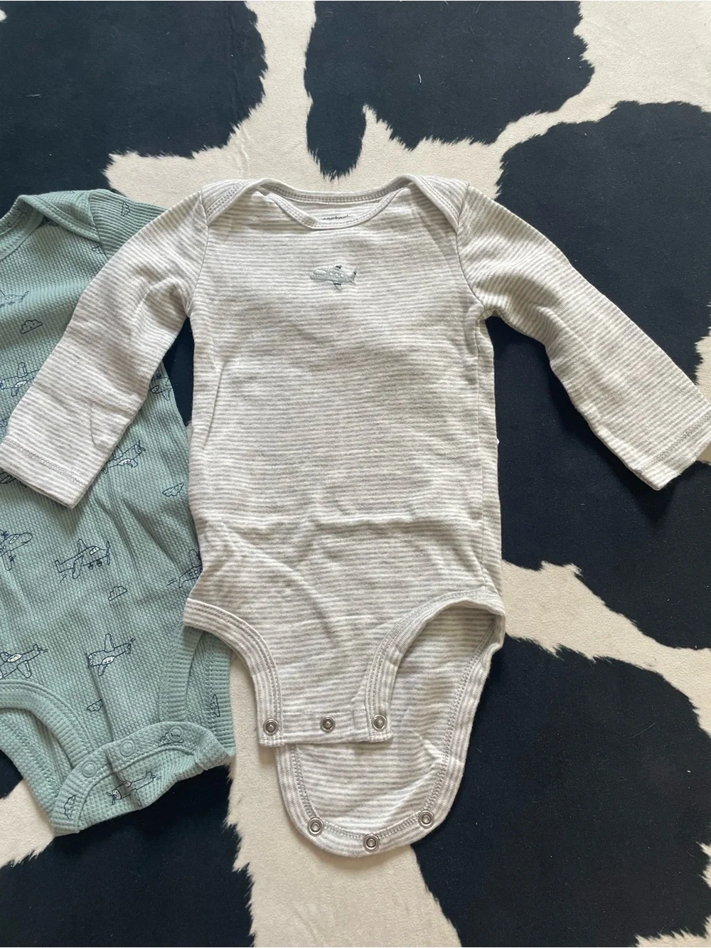 2/$12 Carters Airplane Outfit
